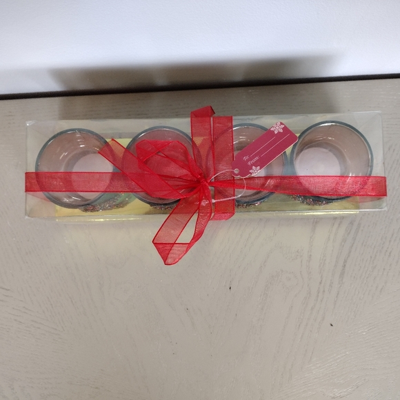 Christmas tree tea light candle holders - Picture 2 of 2